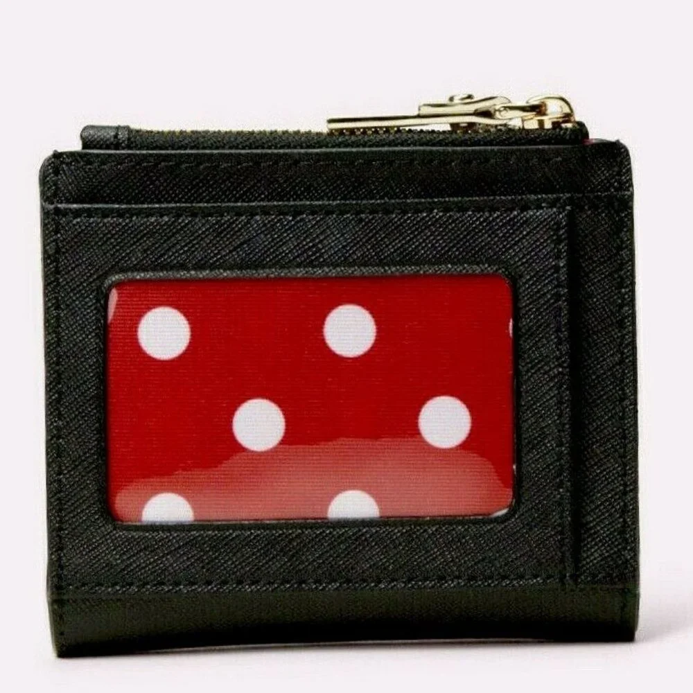 kate spade x minnie mouse adalyn Small Leather Wallet